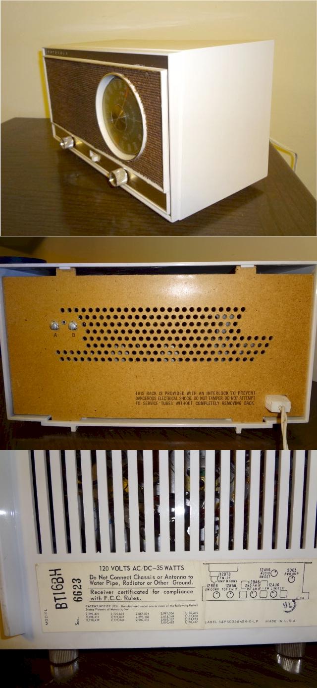 Motorola BT16BH AM/FM