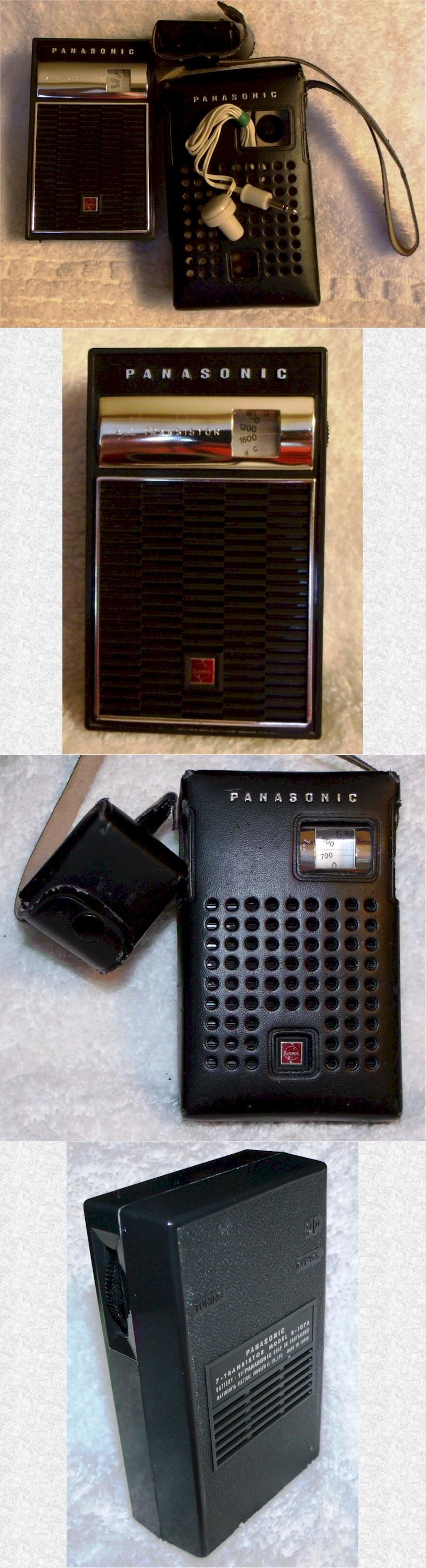 Panasonic R-1076 Pocket Transistor (1965)