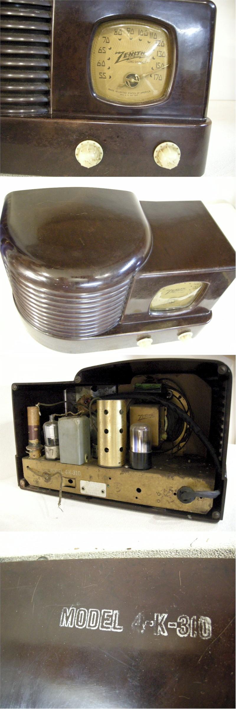 Zenith 4-K-310 "Pancake" Radio