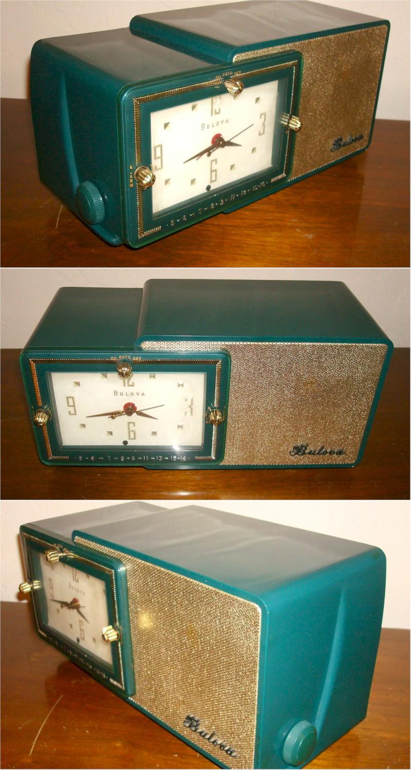 Bulova 100 Clock Radio (1957)