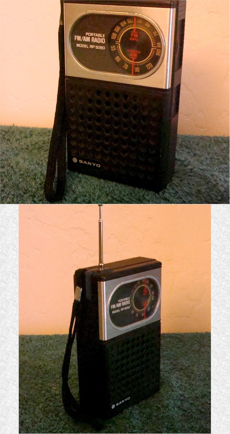 Sanyo RP5050 AM/FM Pocket Transistor