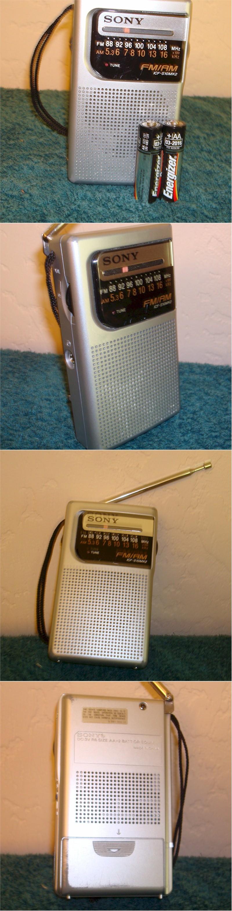Sony ICF-510MK2 AM/FM Pocket Transistor