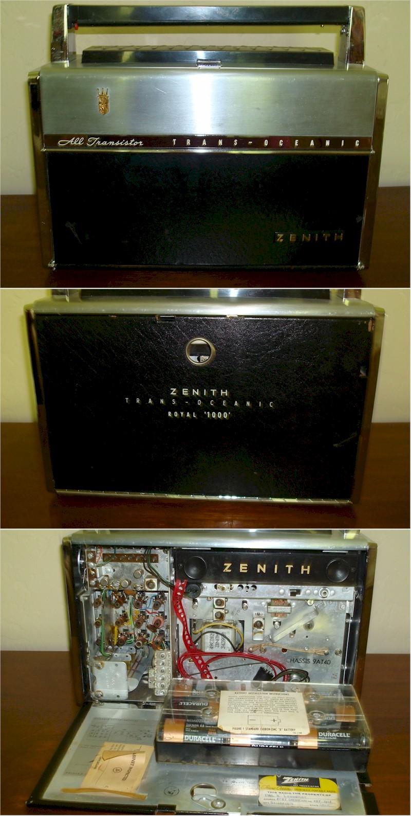 Zenith Royal 1000 Trans-Oceanic (1958)