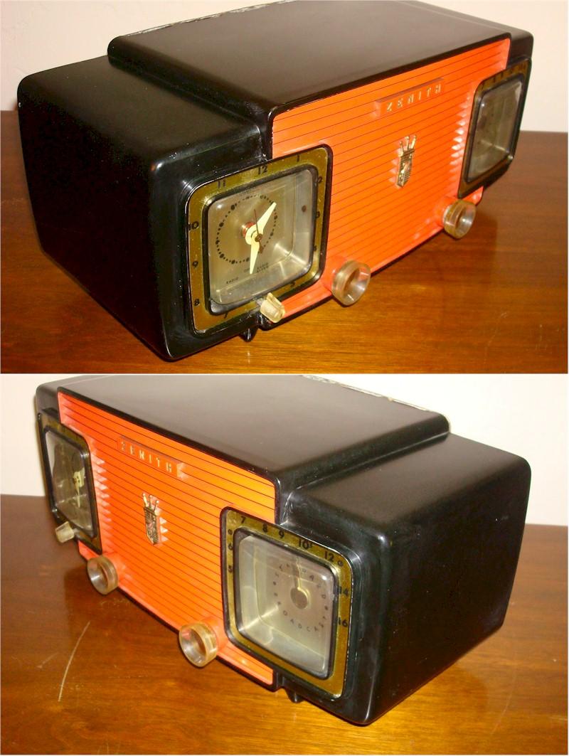 Zenith A515V Clock Radio (1958)