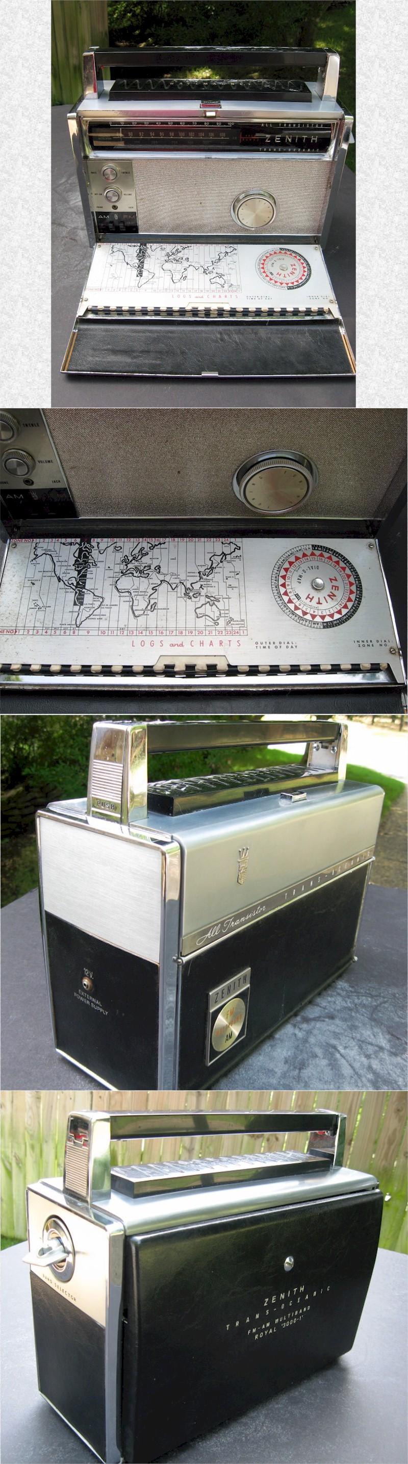 Zenith 3000-1 Trans-Oceanic Portable (1965)