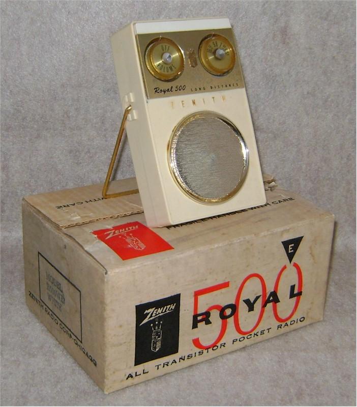 Zenith Royal 500E in Box (1959)