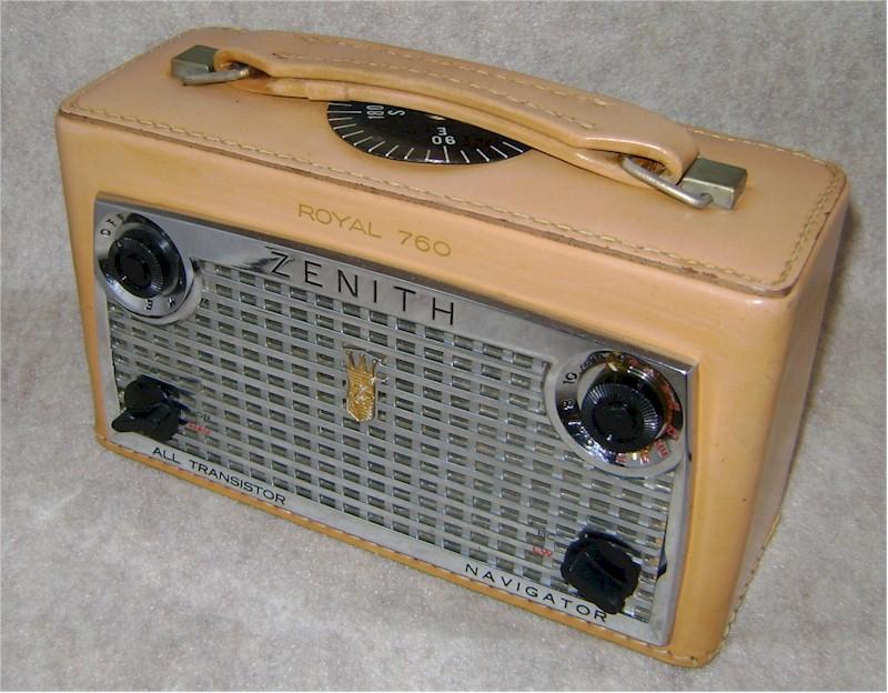 Zenith Royal 760 Navigator Portable (1958)