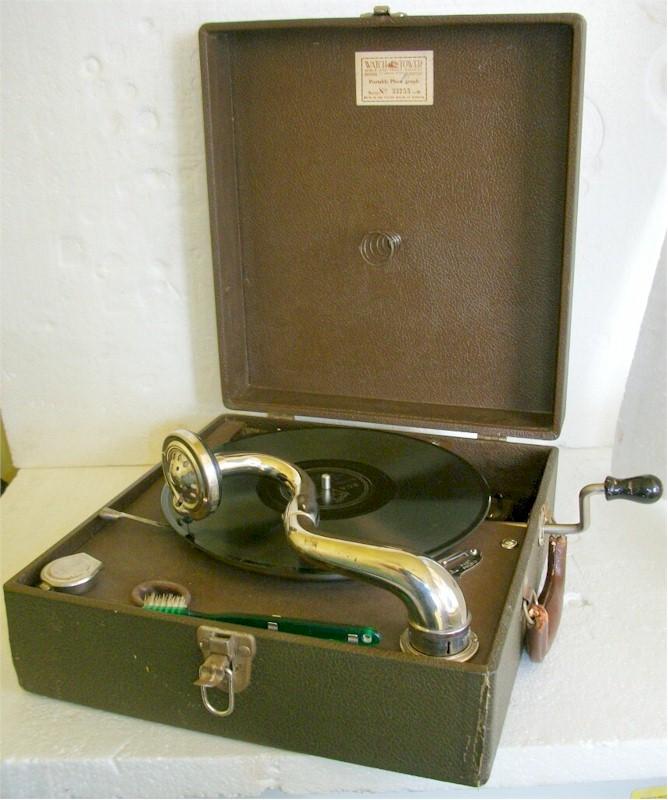 Watch Tower Portable Phonograph (1930s)