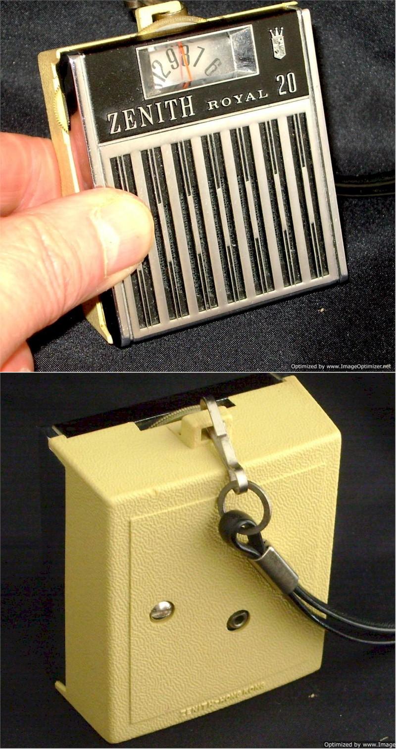 Zenith Royal 20 Micro Pocket Transistor (1968)