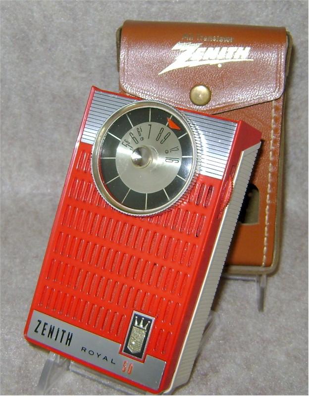 Zenith Royal 50H in Red (1961)