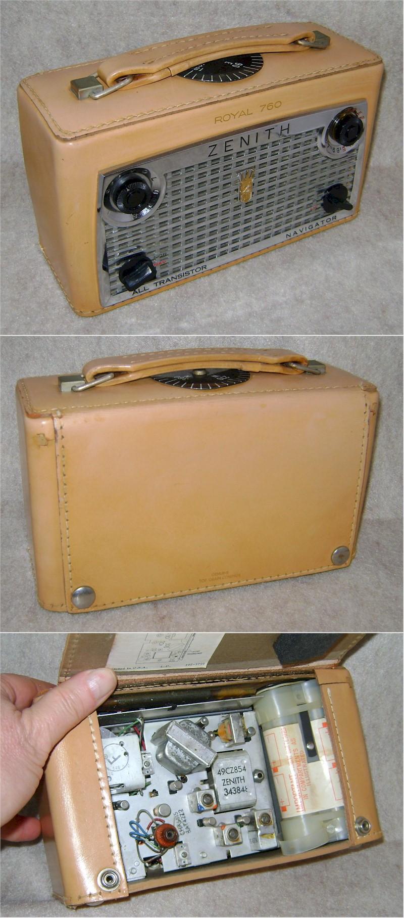 Zenith Royal 760 Navigator Portable (1958)