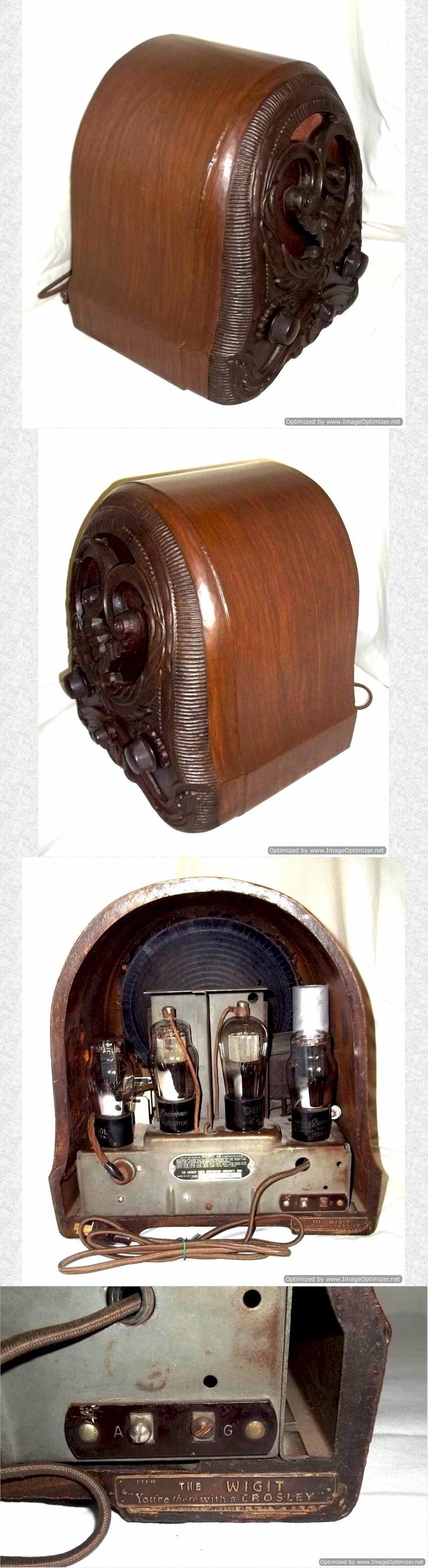 Crosley 48 "The Wigit" Mini-Cathedral (1931)