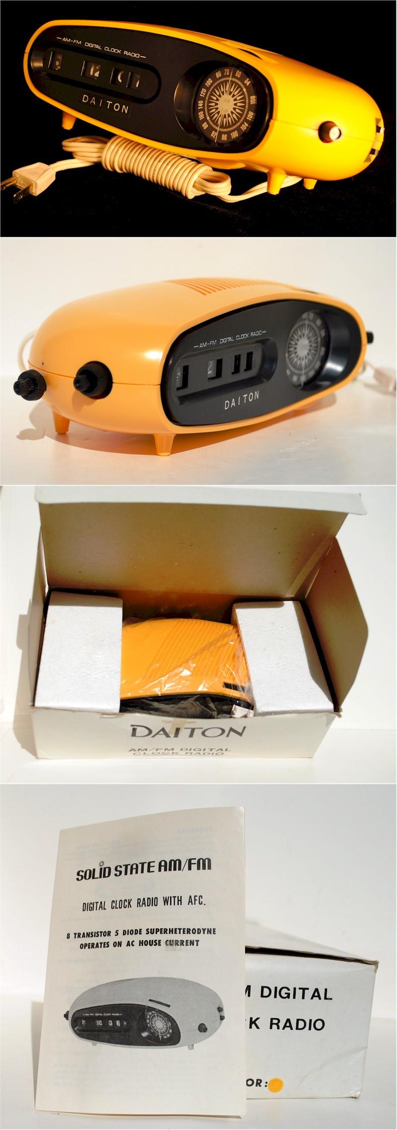 Daiton AM/FM Clock Radio