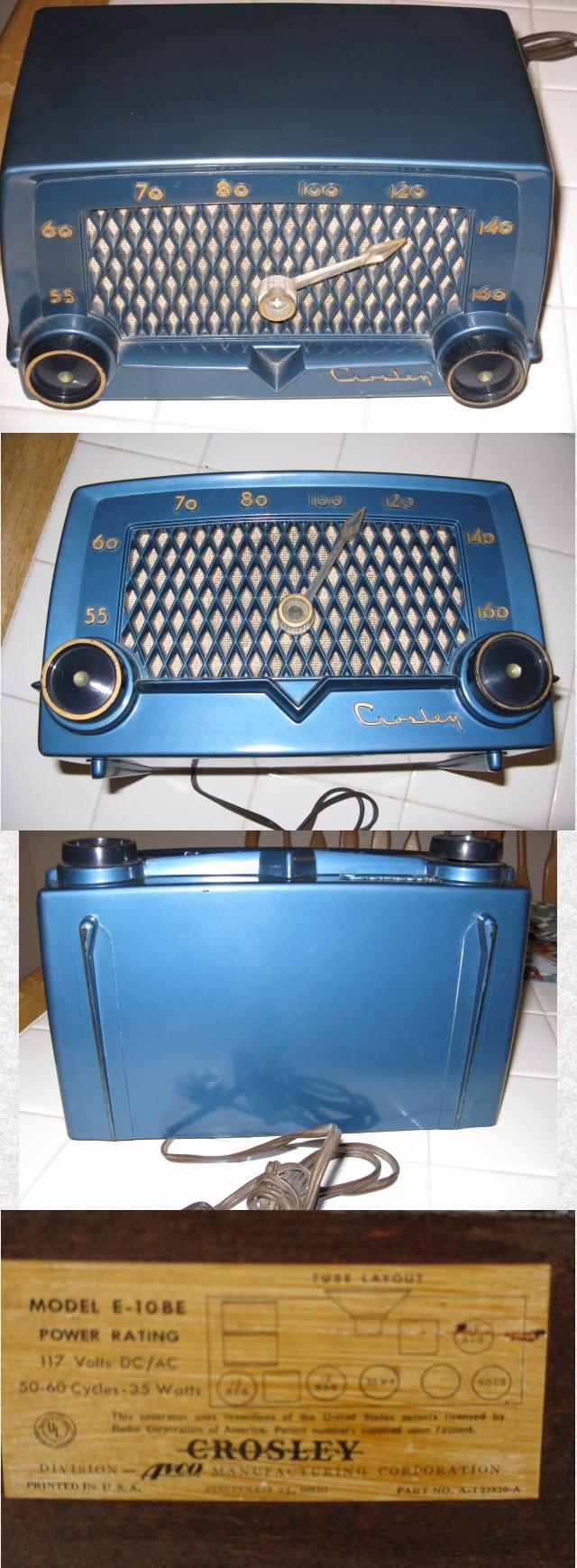 Crosley E10B (early 1950s)