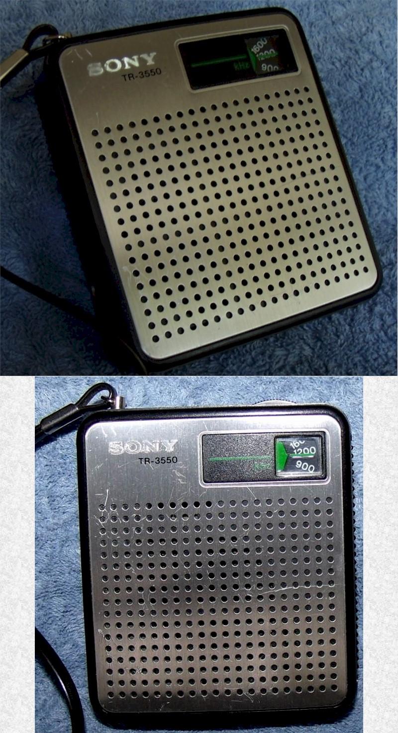 Sony TR-3550 Pocket Transistor (1978)