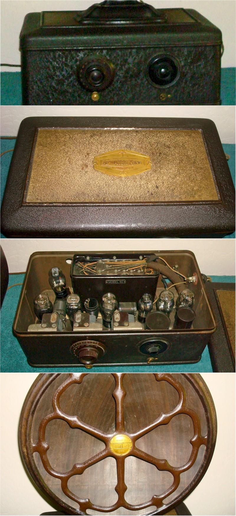 Atwater Kent 40 w/"E" Speaker (1928)