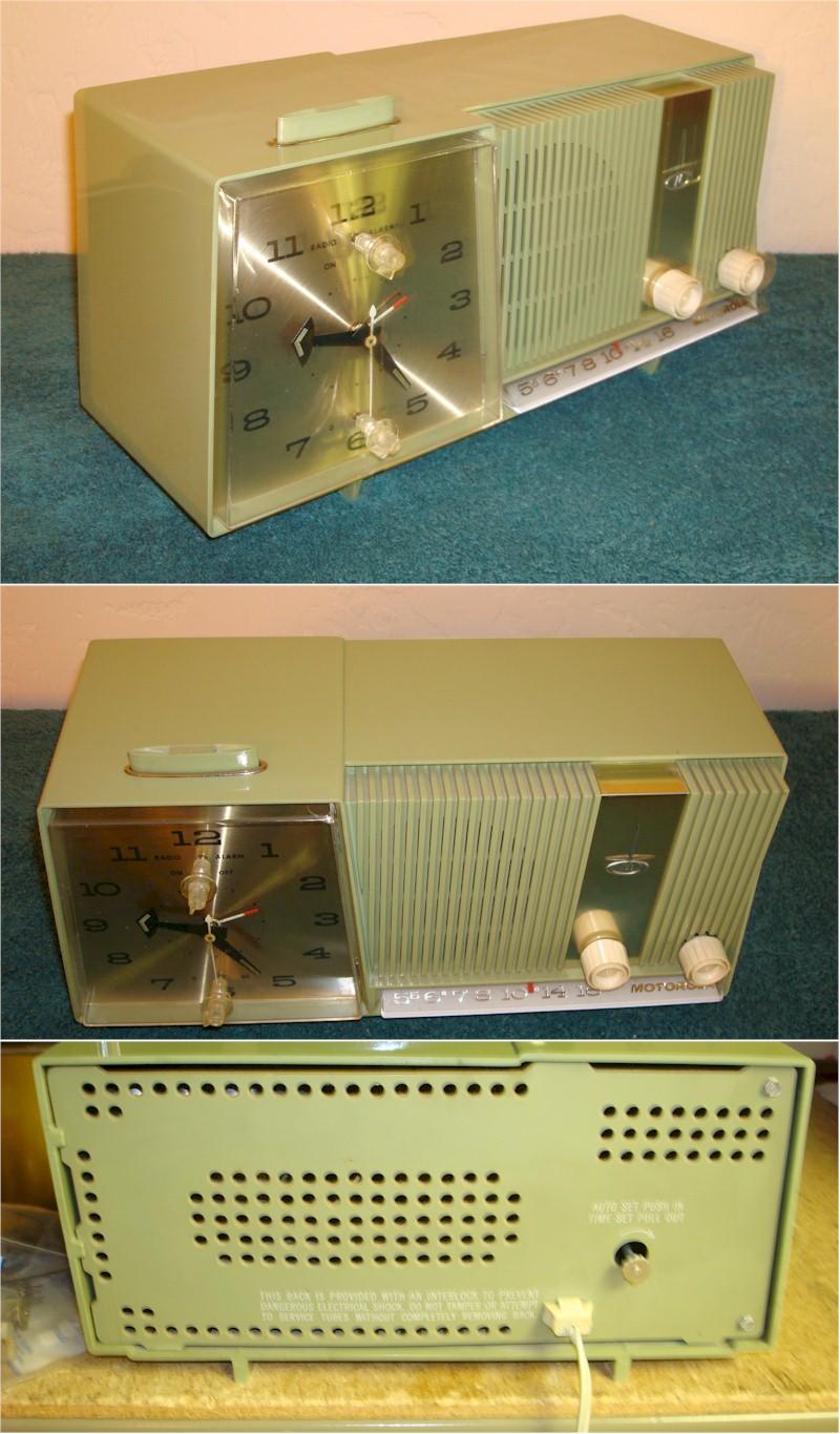 Motorola C11G Clock Radio (1960)