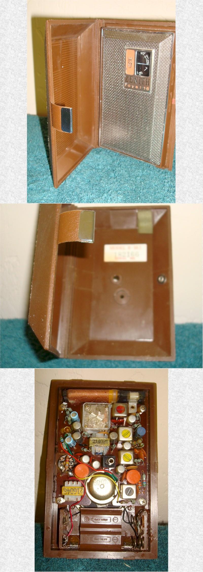 Zenith R-16J Pocket Transistor (1960s)