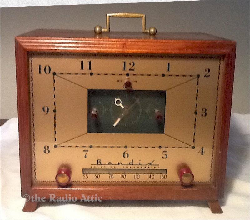 Bendix 753MX Clock Radio (1951)