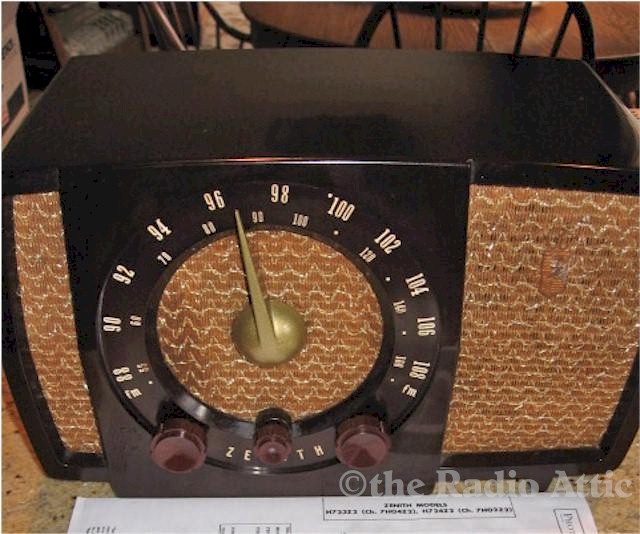 Zenith H723Z2 AM/FM