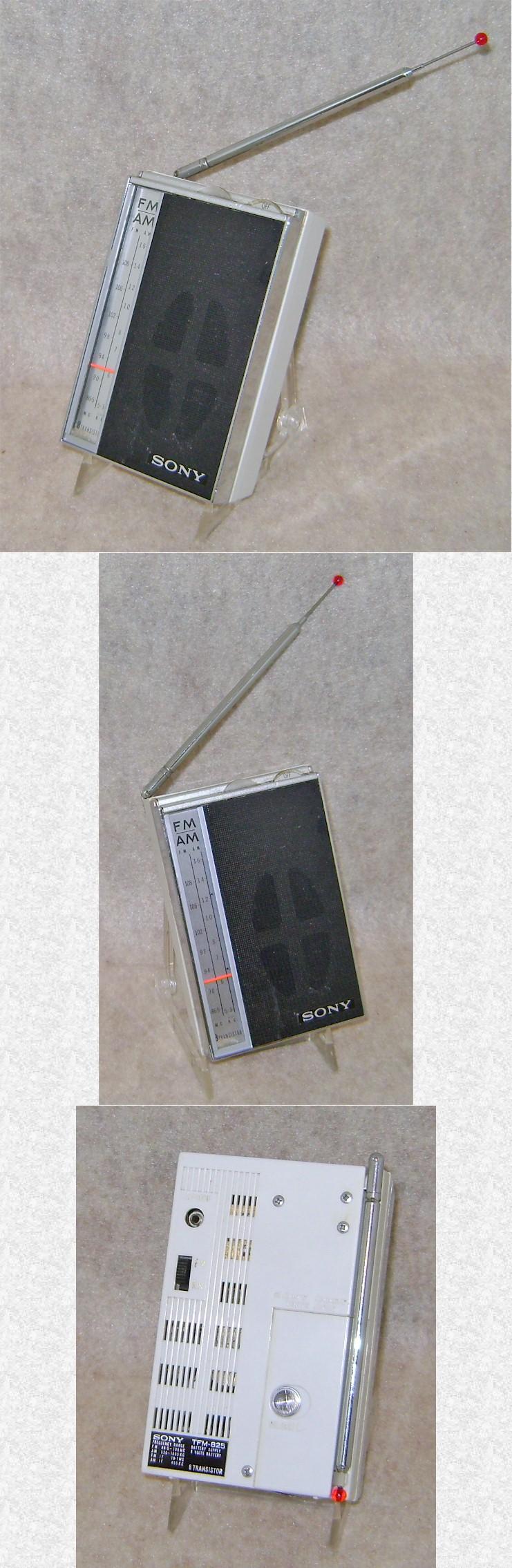 Sony TFM-825 AM/FM Transistor