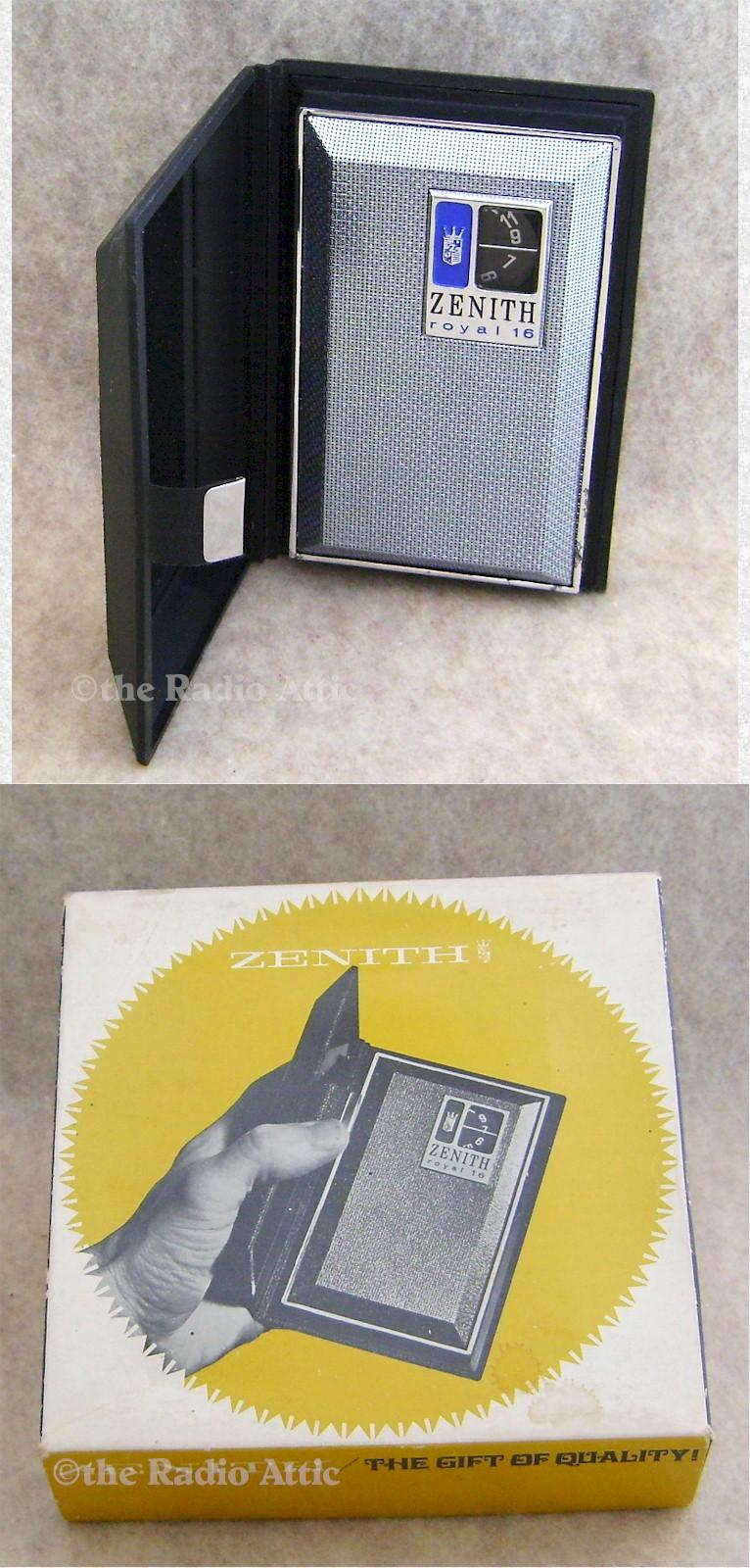 Zenith Royal 16 Pocket Transistor