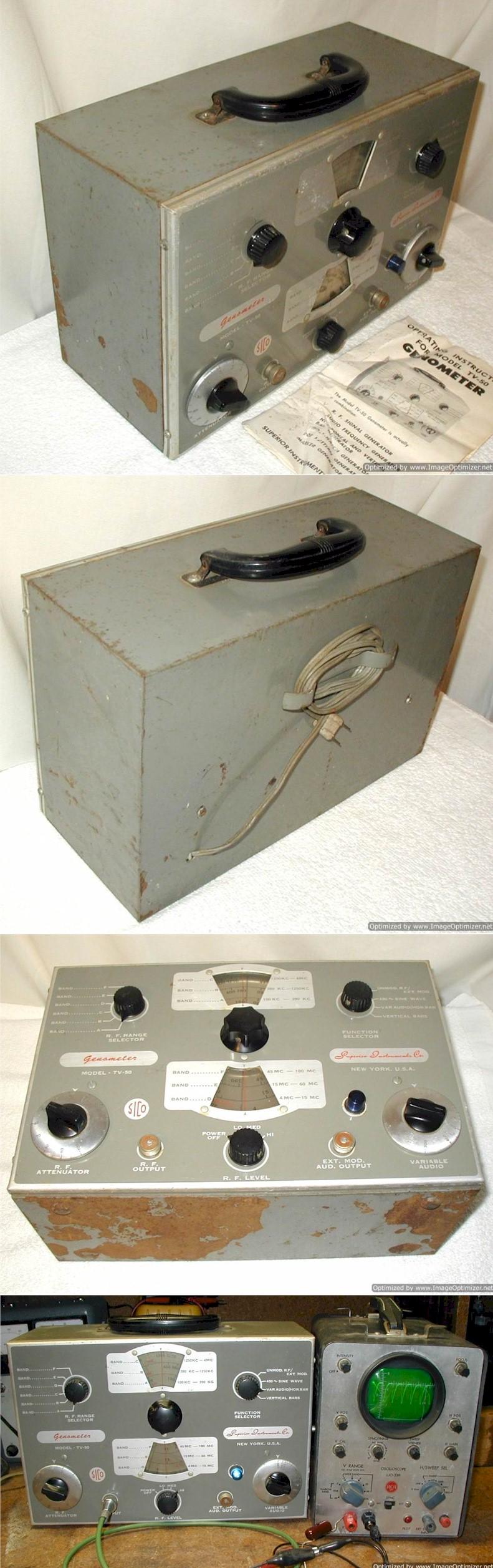 Superior Instruments TV-50 Signal Generator (1954)