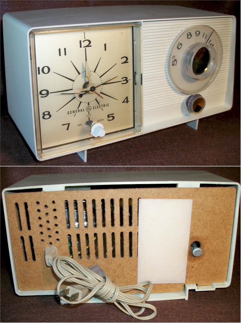 General Electric C403D Clock Radio (1965)