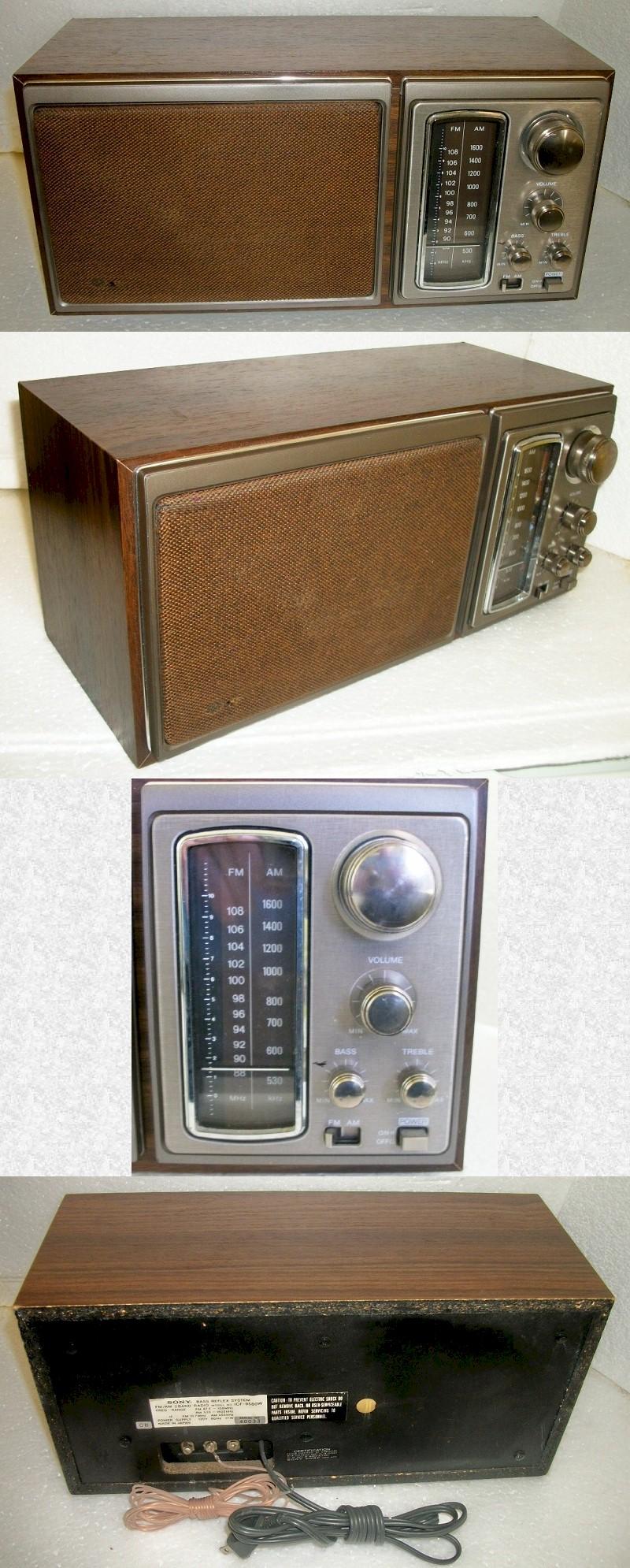 Sony ICF-9580W AM/FM (1970)