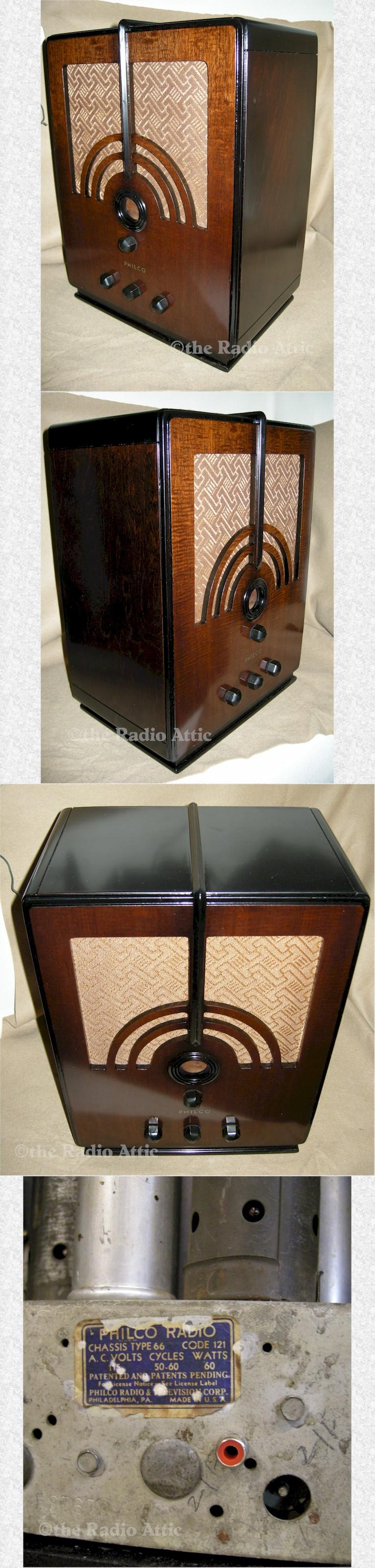 Philco 66 Tombstone (1934)