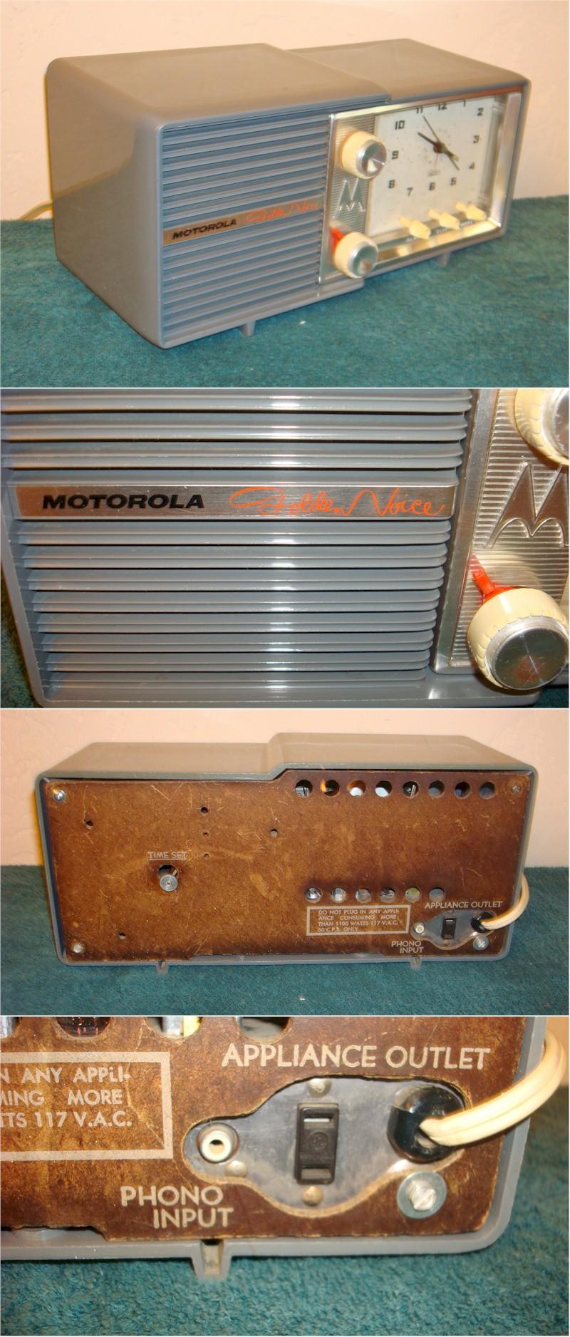 Motorola 6C26 Clock Radio (1958)