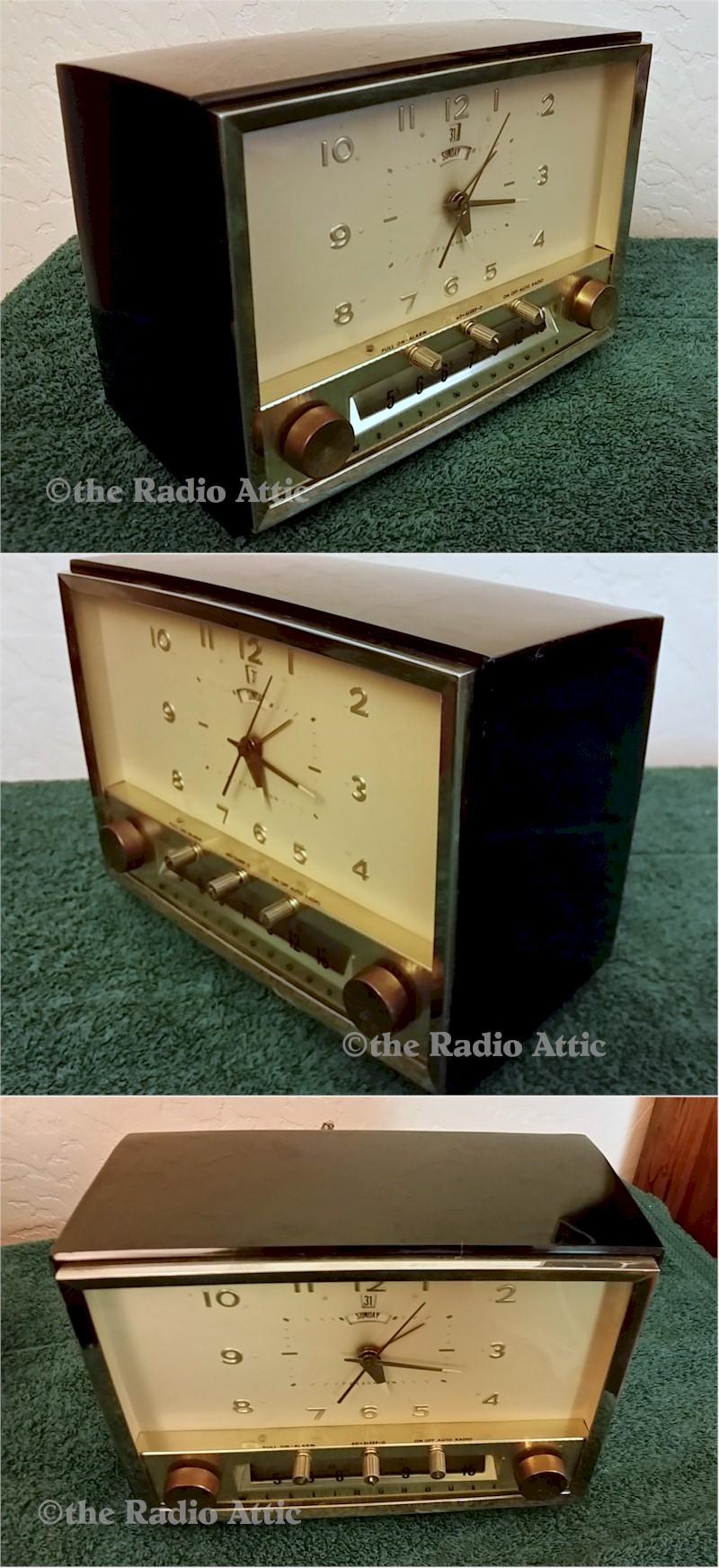 Westinghouse H488T5 Clock Radio (1955)