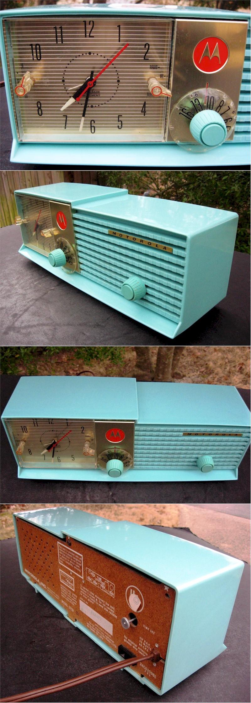Motorola 57-CD-4A Clock Radio (1957)