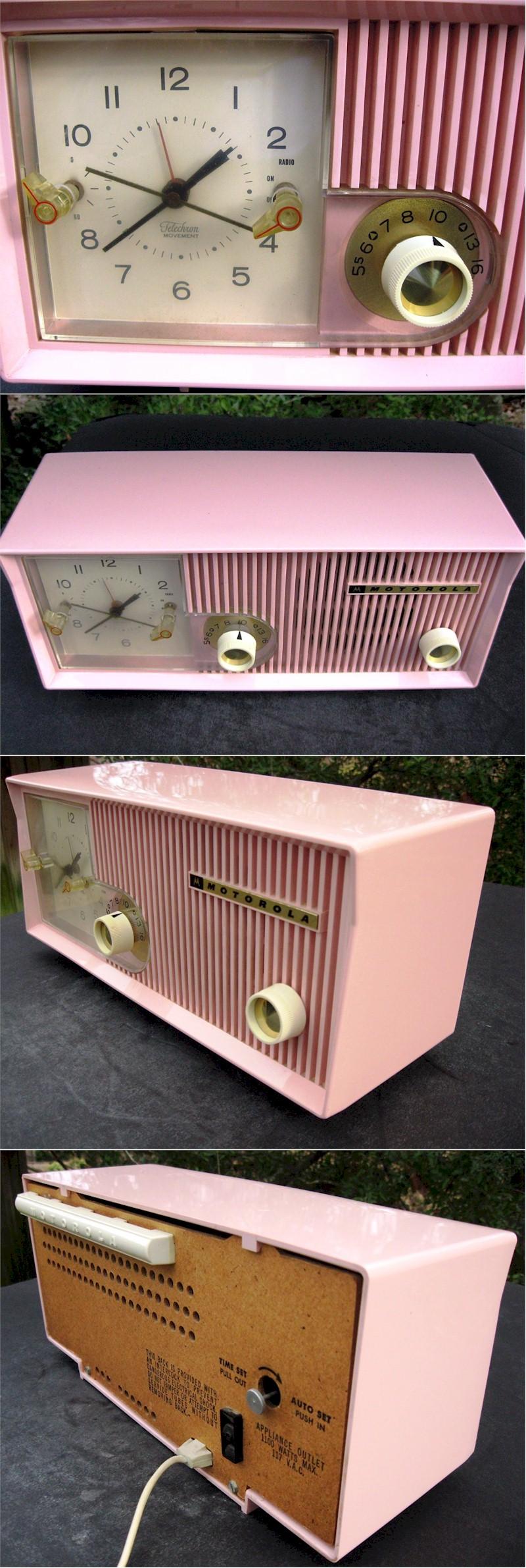 Motorola 5C22P Clock Radio (1957)