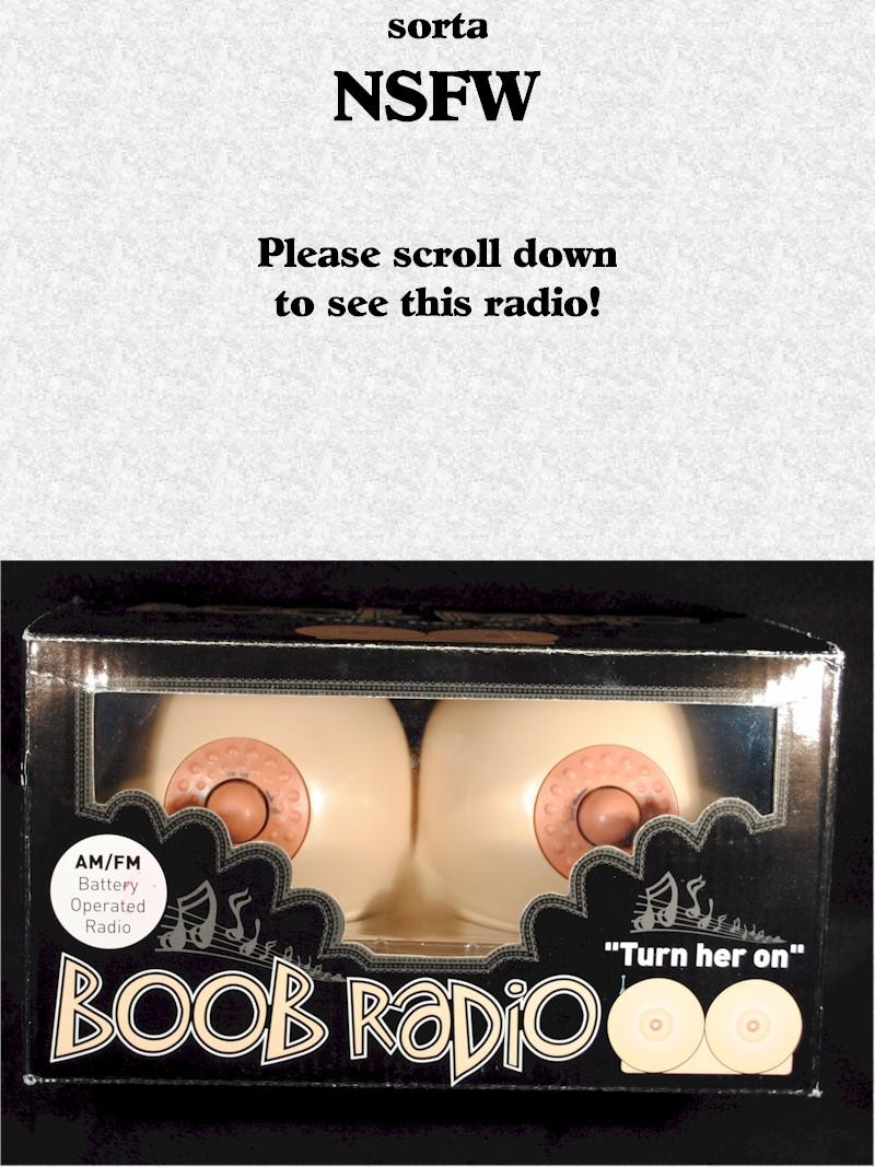 Boob Novelty Radio