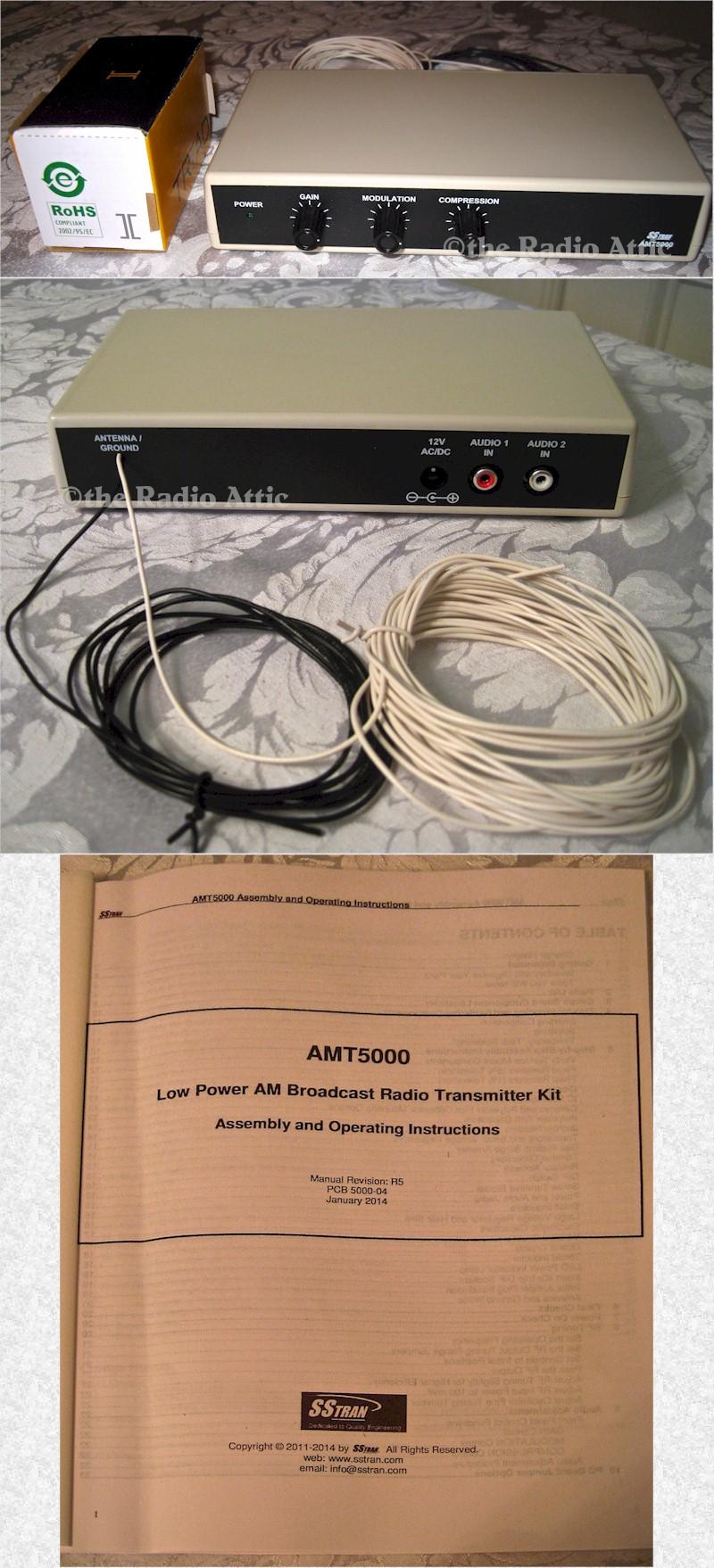 SSTRAN AMT5000 Premium AM Broadcast Band Transmitter