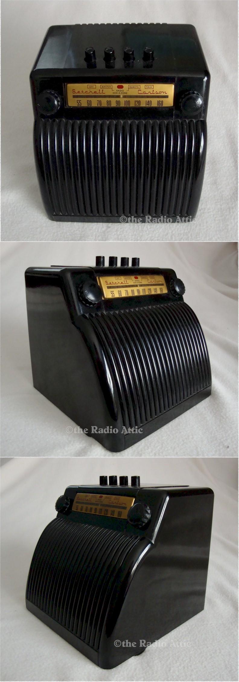 Setchell-Carlson "Cash Register" Radio