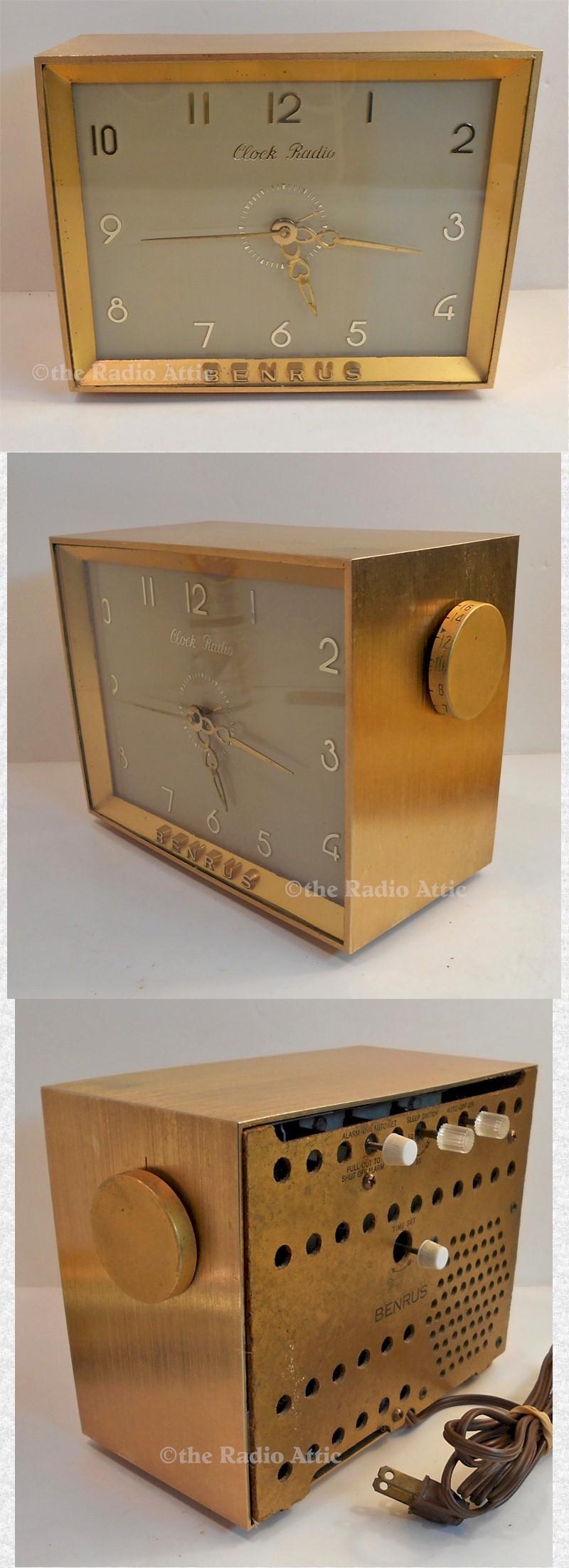 Benrus 10B Clock Radio (1955)