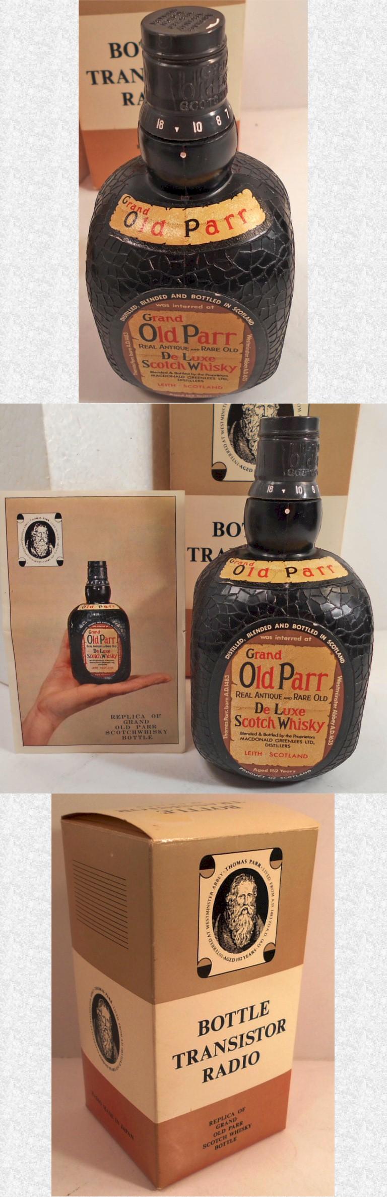 Old Parr Whiskey Bottle (1969)