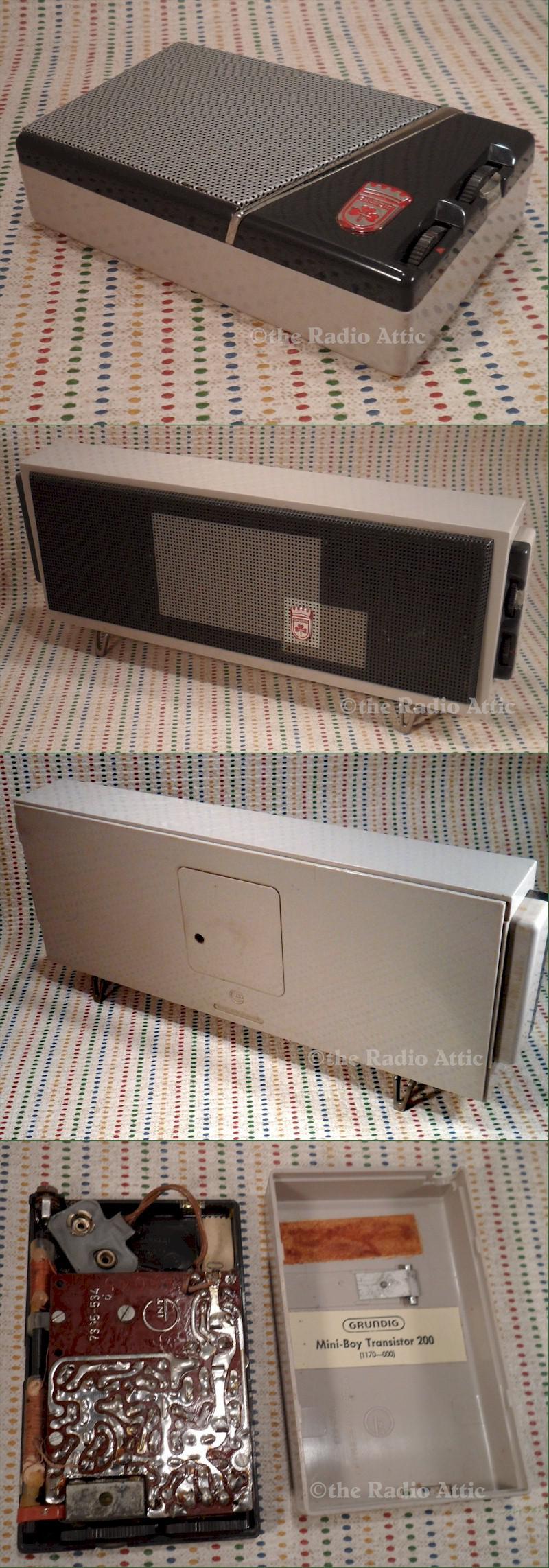 Grundig Mini-Boy 200 with Speaker Box