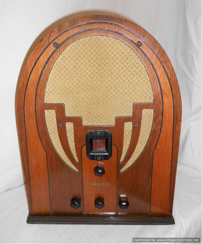 Philco 60B Cathedral, Early Version (1936)