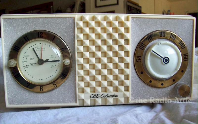 CBS 545 Clock Radio (1953)