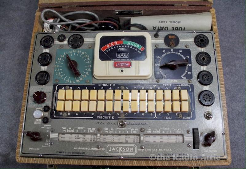 Jackson 648 Mutual Conductance Tube Tester