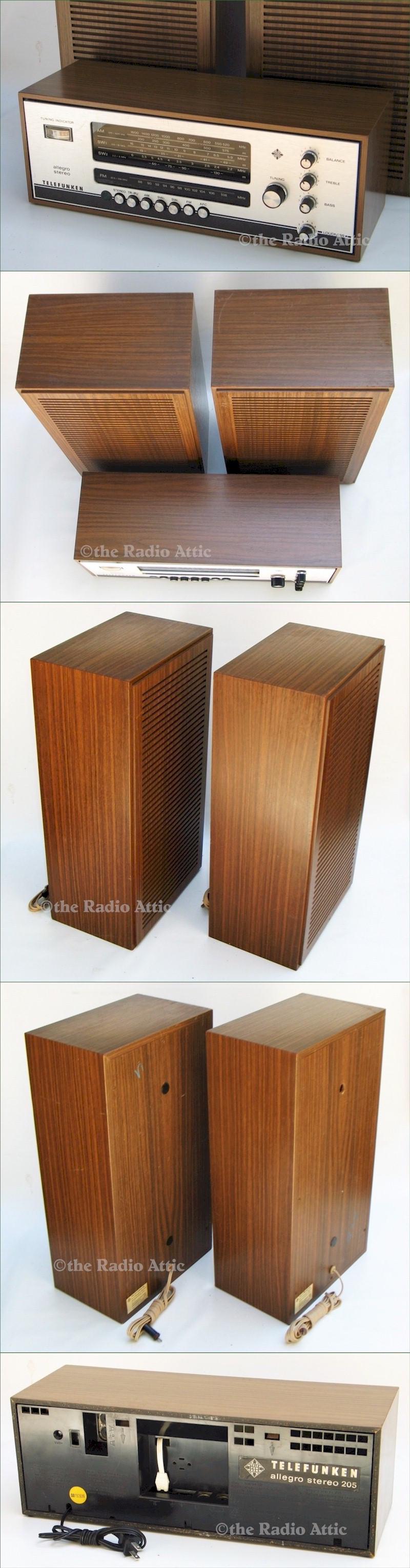 Telefunken Allegro 205/FM Stereo (1968)