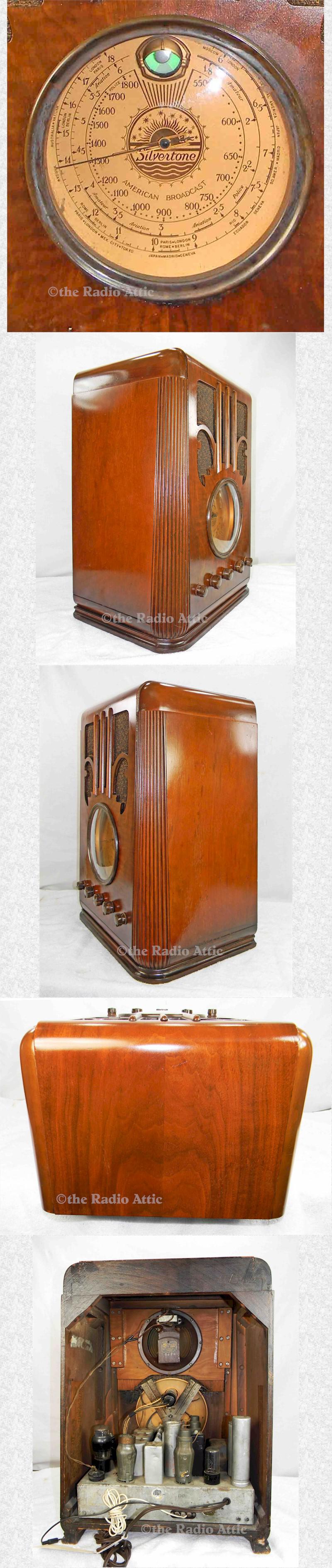 Silvertone 4465 Tombstone (1937)