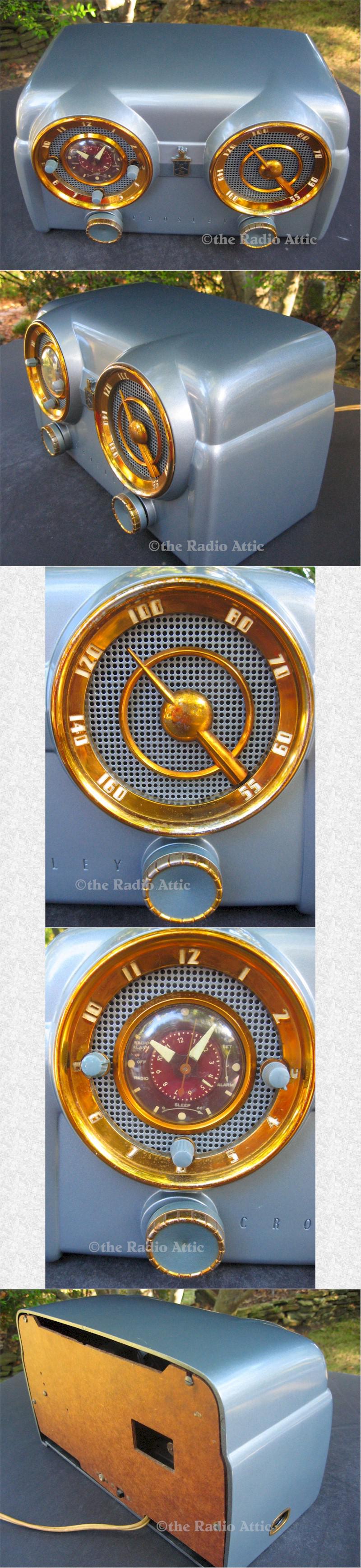 Crosley D-25-BE Clock Radio (1953)