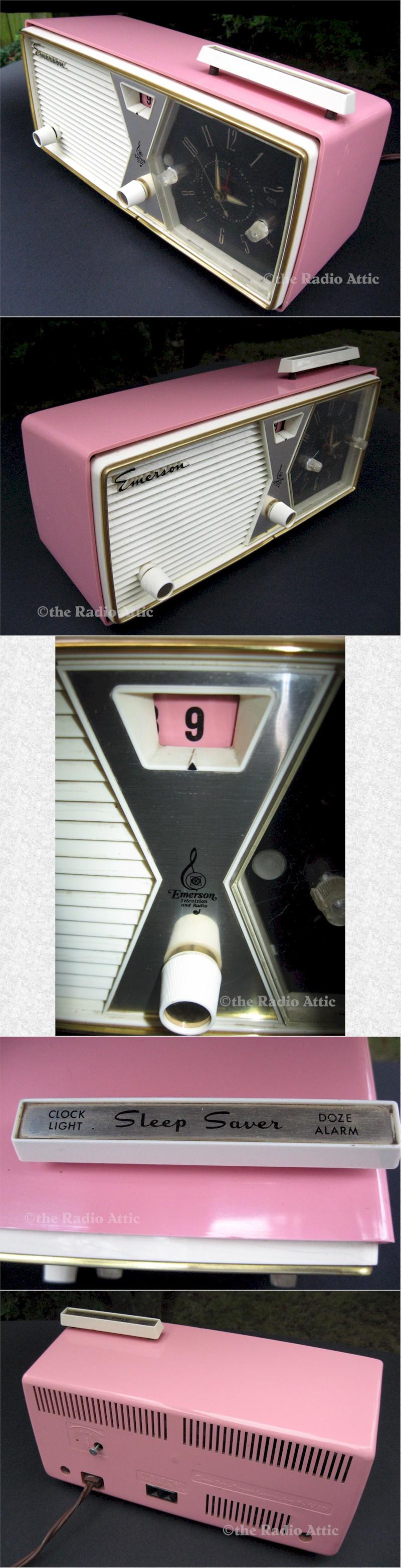 Emerson 883 Series B Clock Radio (1958)