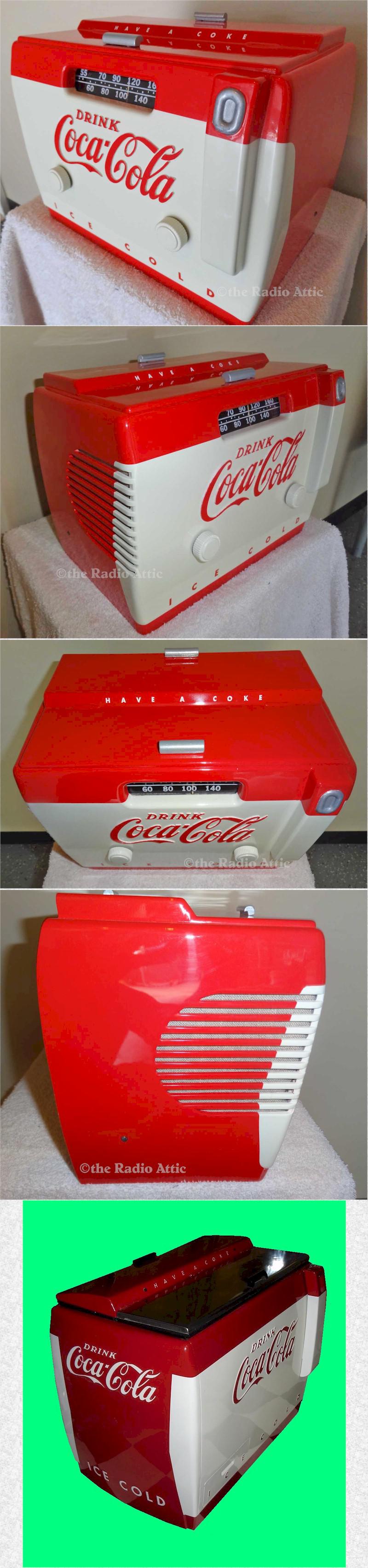 Coca-Cola Cooler Radio 5A410A (1949)