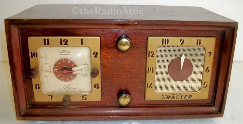 Trav-Ler 5170 Clock Radio (1949)