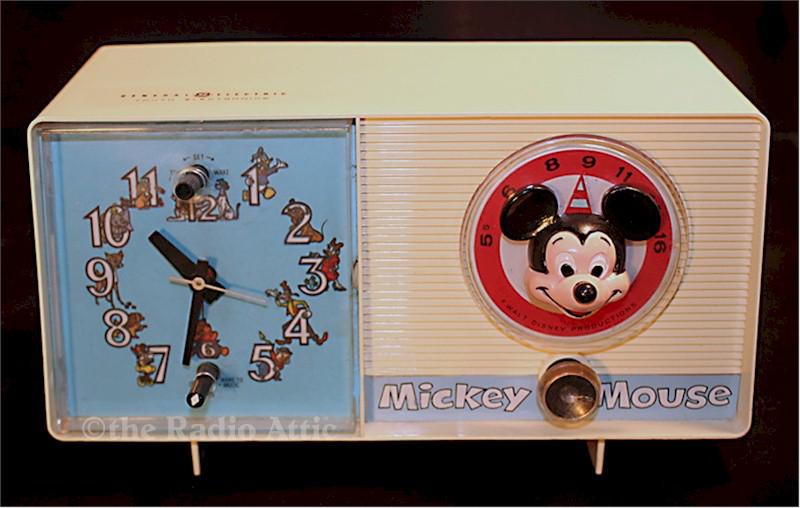 General Electric C2418A "Mickey" Clock Radio (1960)